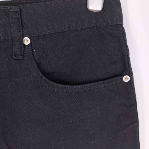 ポロジーンズカンパニーラルフローレン POLO JEANS COMPANY RALPH LAUREN 星条旗パッチ リラックス ストレート ブラック デニムパンツ メンズ 33×38