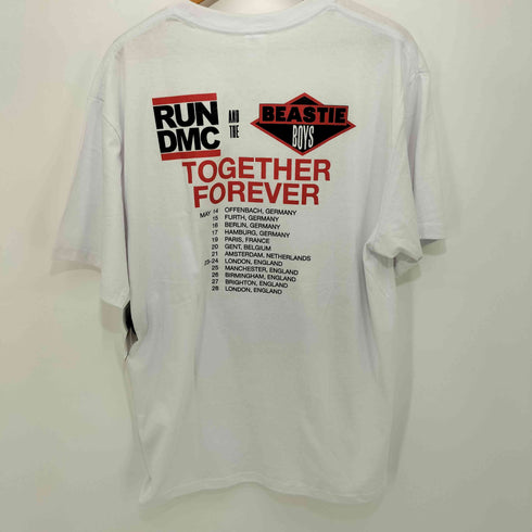 MERCH CONS 復刻 両面プリント クルーネックTシャツ バンド アーティストTシャツ メンズ import:XL