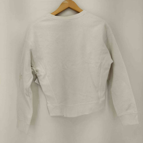 チャンピオン Champion 復刻単色タグ スクリプトロゴ REVERSE WEAVE クルーネックスウェット レディース import:S