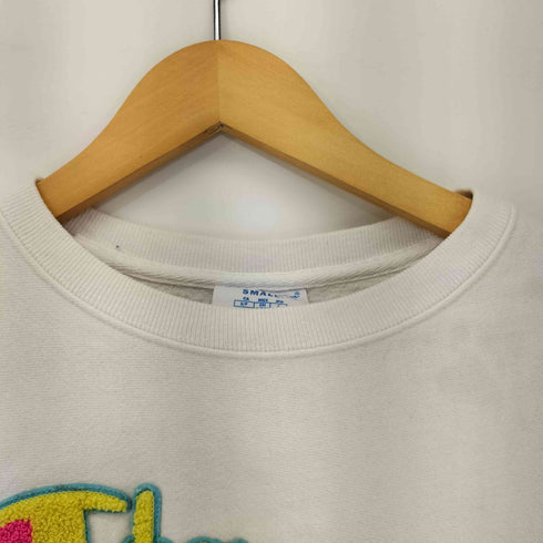 チャンピオン Champion 復刻単色タグ スクリプトロゴ REVERSE WEAVE クルーネックスウェット レディース import:S