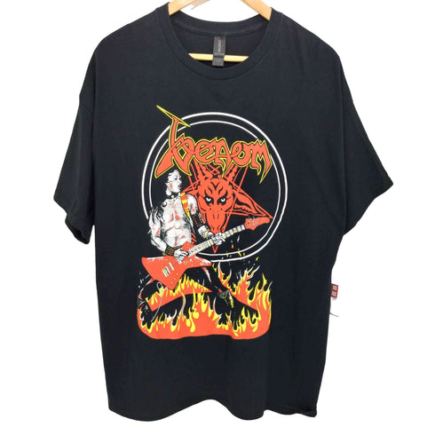 ギルダン GILDAN 前面プリント クルーネック バンドTシャツ メンズ import:XL