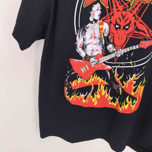 ギルダン GILDAN 前面プリント クルーネック バンドTシャツ メンズ import:XL