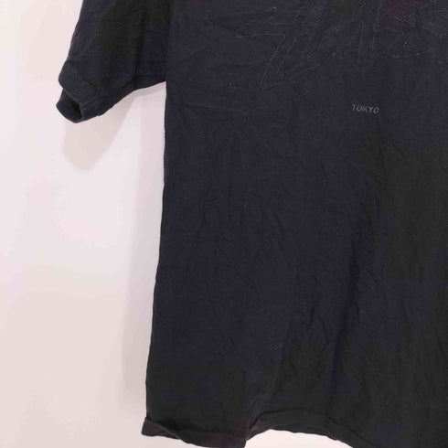 ステューシー Stussy ロゴ刺繍 ショートスリーブ クルーネックTシャツ レディース import:S