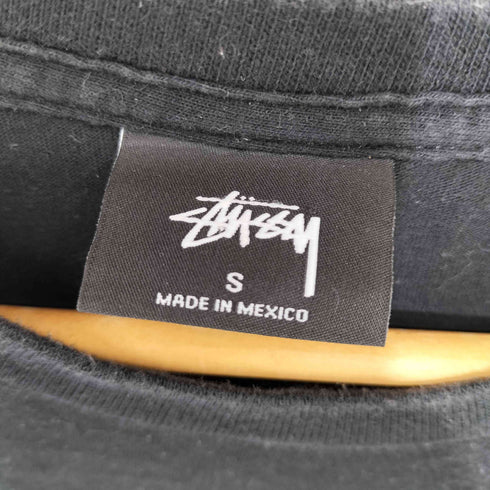 ステューシー Stussy ロゴ刺繍 ショートスリーブ クルーネックTシャツ レディース import:S