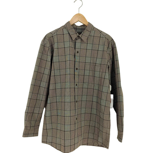 ジャーナルスタンダードレリューム JOURNAL STANDARD relume コットンチェックロングスリーブシャツ メンズ JPN:M