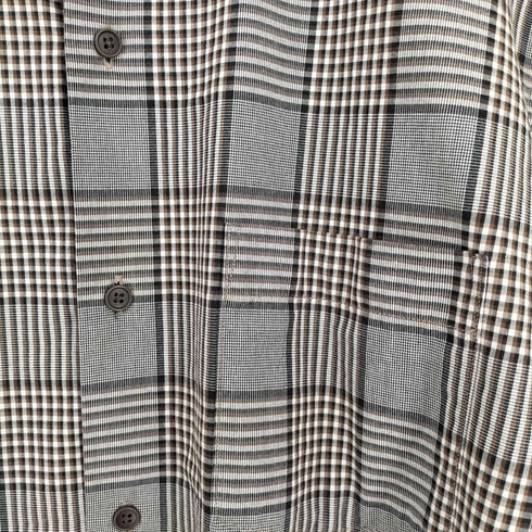 ジャーナルスタンダードレリューム JOURNAL STANDARD relume コットンチェックロングスリーブシャツ メンズ JPN:M