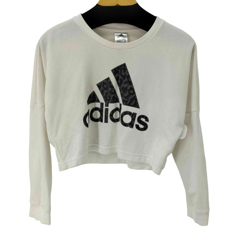 アディダス adidas クロップドスウェット レディース JPN:S