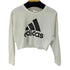 アディダス adidas クロップドスウェット レディース JPN:S