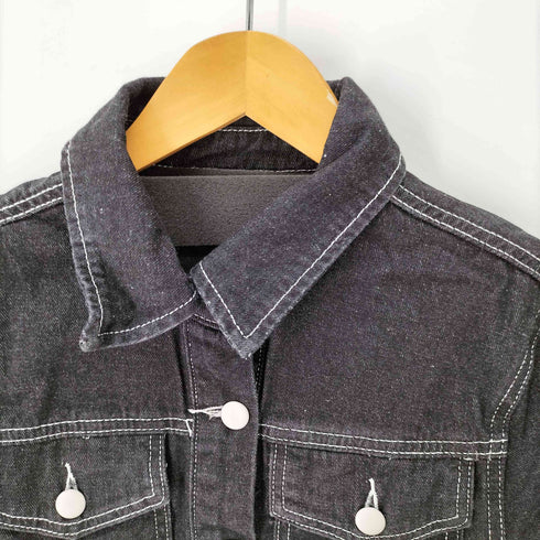 クロップドデニムジャケット レディース ONE SIZE
