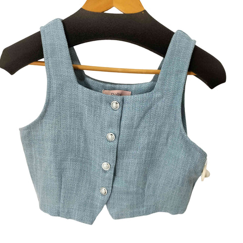 DOLLY シルバーボタンタンク レディース ONE SIZE