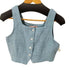 DOLLY シルバーボタンタンク レディース ONE SIZE