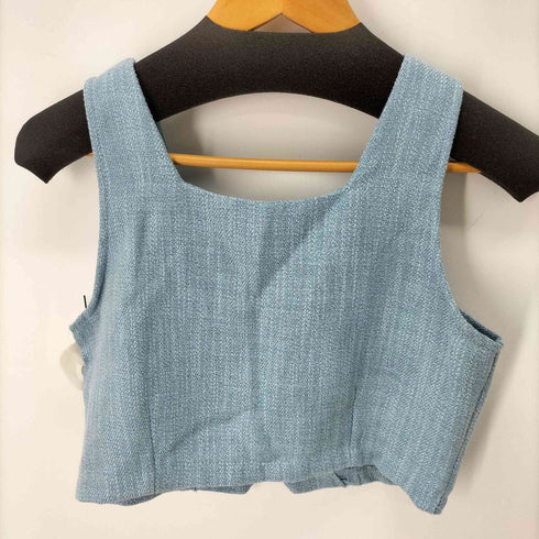DOLLY シルバーボタンタンク レディース ONE SIZE