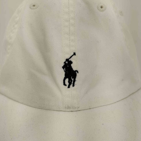 ポロバイラルフローレン Polo by RALPH LAUREN 90S スモールポニー刺繍コットン6パネルキャップ メンズ ONE SIZE