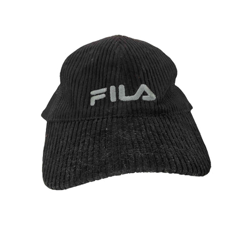 フィラ FILA MODA NELLA VITA SPORTIVA メッシュ切替コーデュロイキャップ メンズ