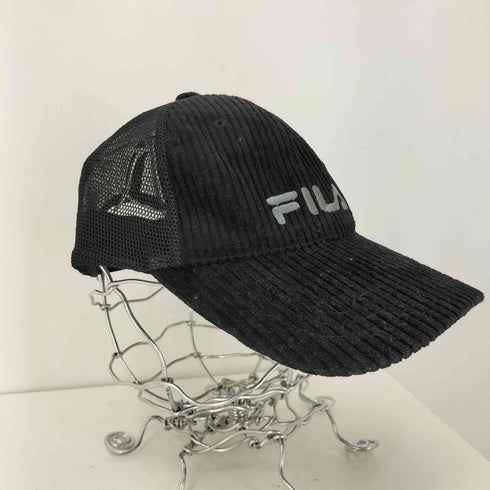 フィラ FILA MODA NELLA VITA SPORTIVA メッシュ切替コーデュロイキャップ メンズ