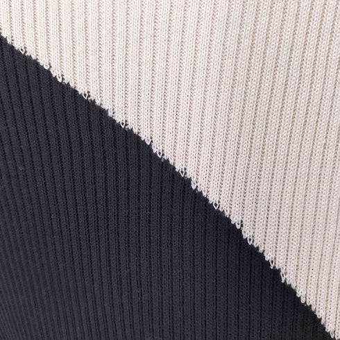 2WAY バイカラーオフショルニット レディース ONE SIZE