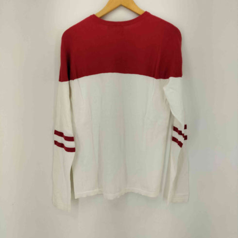 アルマーニエクスチェンジ ARMANI EXCHANGE 刺繍ロゴ クルーネックニット メンズ import:M