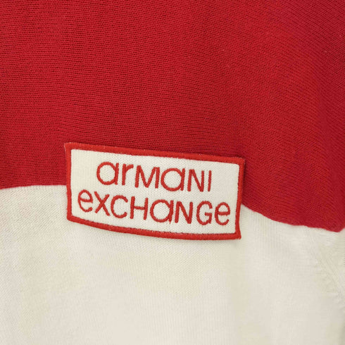 アルマーニエクスチェンジ ARMANI EXCHANGE 刺繍ロゴ クルーネックニット メンズ import:M