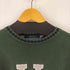 トミーヒルフィガー TOMMY HILFIGER 90S XL コットン100% クルーネックニット フロント刺繍 メンズ XL