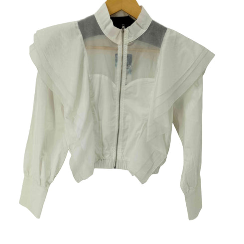 LONDA ジップアップチュールジャケット ロングカフス レディース ONE SIZE