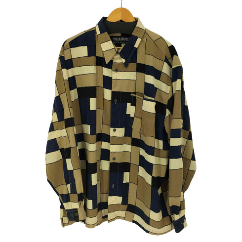 ペレペレ pelle pelle 90-00S XL ポリ100% 総柄L/Sシャツ ロングスリーブシャツ pelle pelle marc buchanan メンズ XL