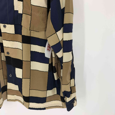 ペレペレ pelle pelle 90-00S XL ポリ100% 総柄L/Sシャツ ロングスリーブシャツ pelle pelle marc buchanan メンズ XL