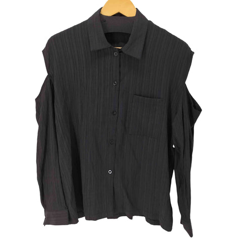 Olu. 2WAY オフショル楊柳シャツ レディース ONE SIZE