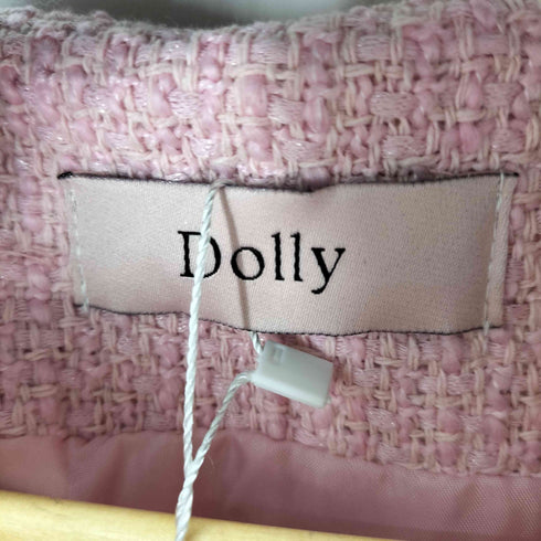 DOLLY ツイードフリンジベスト レディース ONE SIZE