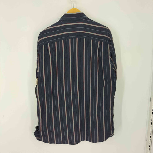 エンポリオアルマーニ EMPORIO ARMANI XL ストライプ柄 L/Sシャツ ロングスリーブシャツ オーバーサイズ マルチストライプ メンズ import:XL