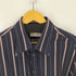 エンポリオアルマーニ EMPORIO ARMANI XL ストライプ柄 L/Sシャツ ロングスリーブシャツ オーバーサイズ マルチストライプ メンズ import:XL