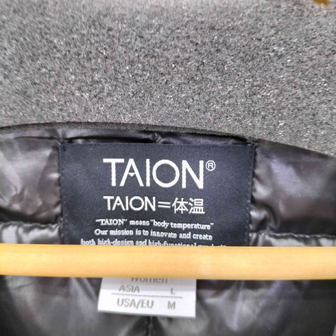 タイオン TAION Vネックインナーダウン レディース JPN:L