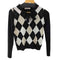 ミッシュマッシュ MISCH MASCH ボウタイアーガイルニット レディース JPN:M