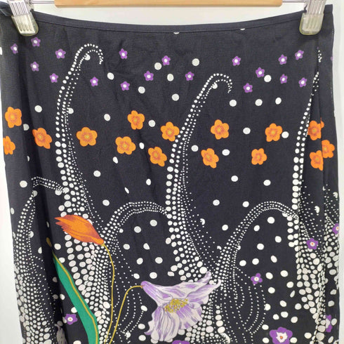 ヴィヴィアンタム VIVIENNE TAM 90S 総柄シアースカート ドット 花柄 レディース