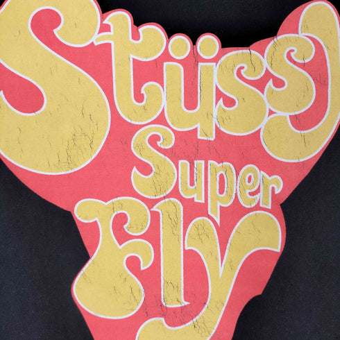 ステューシー Stussy SUPER FLY プリントTシャツ メンズ import:M