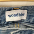 ウォードブルー woadblue 別注 ルーズ デニム パンツ レディース 23