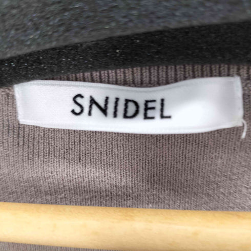 スナイデル snidel 2023SS シアーフリルニット レディース ONE SIZE