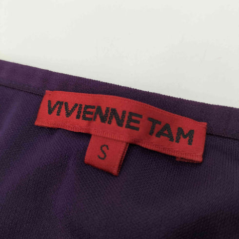 ヴィヴィアンタム VIVIENNE TAM 00S シアースカート バラ 立体花 レディース JPN:S