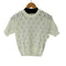 Salang アーガイル装飾ニット レディース ONE SIZE