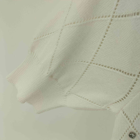 Salang アーガイル装飾ニット レディース ONE SIZE