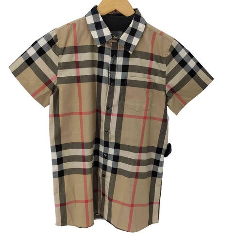 バーバリーロンドン BURBERRY LONDON ヴィンテージチェックシャツ ノバチェック バーバリーチェック レディース 14Y 164cm