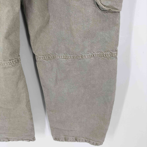ザラ ZARA TRF MID WAIST CARGO BOYFRIEND JEANS ワイドデニムカーゴパンツ Y2K メンズ FR:40-44