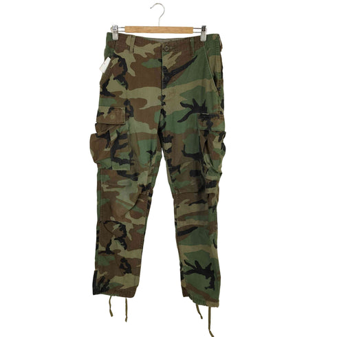 ユーエスアーミー U.S. ARMY ウッドランドカモ BDUトラウザーズパンツ メンズ SMALL REGULAR
