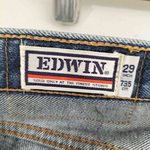 エドウィン EDWIN 70-80s SOLD ONLY AT THE FINEST STORESタグ ジッパーフライ ブーツカットデニム メンズ 29INCH