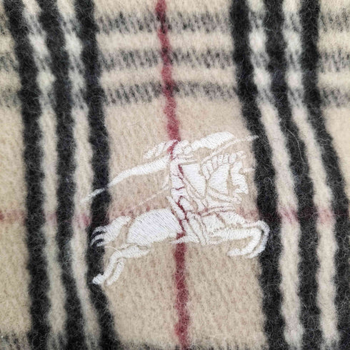 バーバリーロンドン BURBERRY LONDON ホースロゴ刺繍スローケット ノバチェック ノヴァチェック レディース