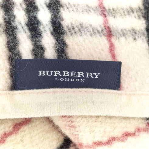 バーバリーロンドン BURBERRY LONDON ホースロゴ刺繍スローケット ノバチェック ノヴァチェック レディース