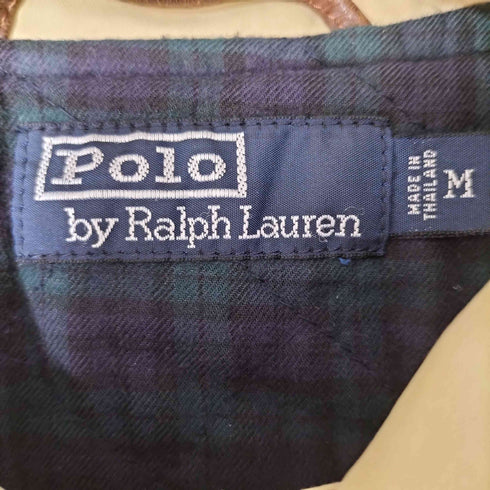 ポロバイラルフローレン Polo by RALPH LAUREN 裏地チェック キルティング 4P 中綿 ハンティングジャケット メンズ import:M