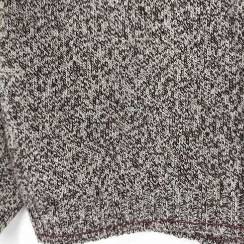 エディーバウアー Eddie Bauer 黒タグ Vネック ウール ニット メンズ import:L