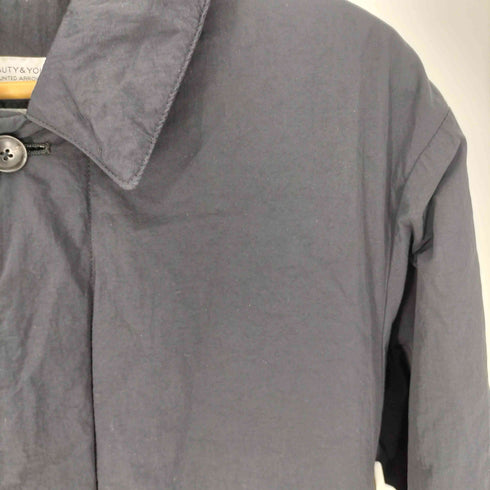 ビューティーアンドユースユナイテッドアローズ BEAUTY & YOUTH UNITED ARROWS PADDED STN COAT パデット ステンカラー コート メンズ JPN:M