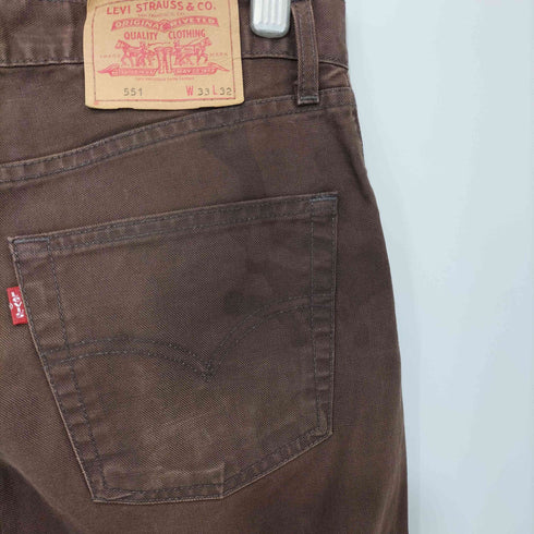リーバイス Levis ユーロリーバイス 551 ストレートパンツ メンズ 33×32