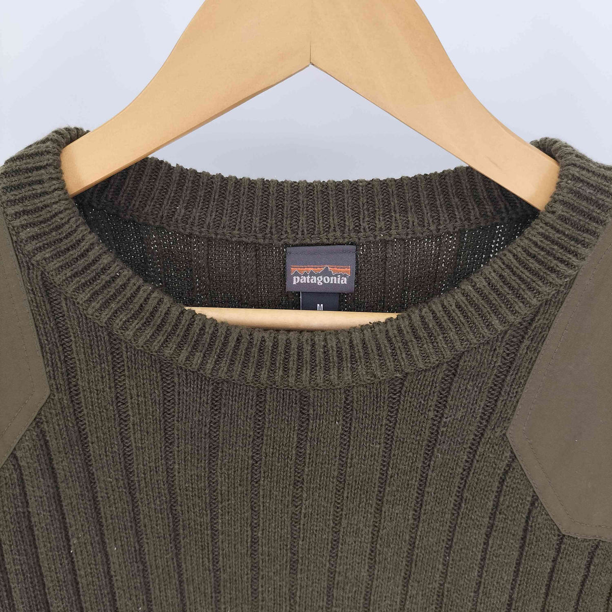 パタゴニア patagonia 19SS WORN WEAR 異素材切替 リネン 混 コットン 